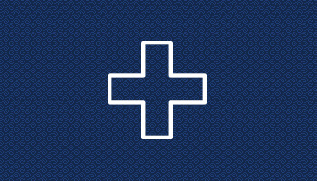 Animated medical cross icon