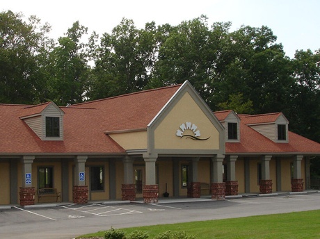 Outside view of Riverside Upper Level A dental office in Danville