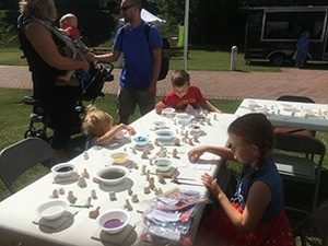 Kids at table