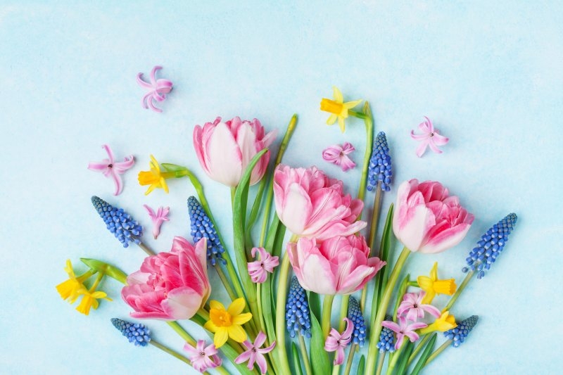 bouquet of spring flowers